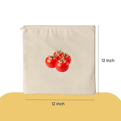Cotton Reusable Vegetable Bags (Pack of 10)